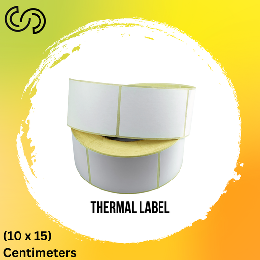 Clev Stores Direct Thermal Shipping Labels – 100x150mm, Waterproof, Strong Adhesive, Compatible with Zebra & Others