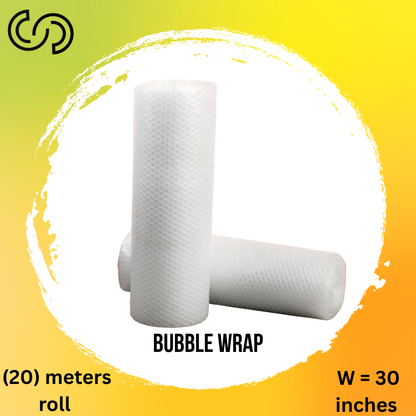 Bubble Wrap Roll By Clev Stores (20 meters) x (30 Inches)