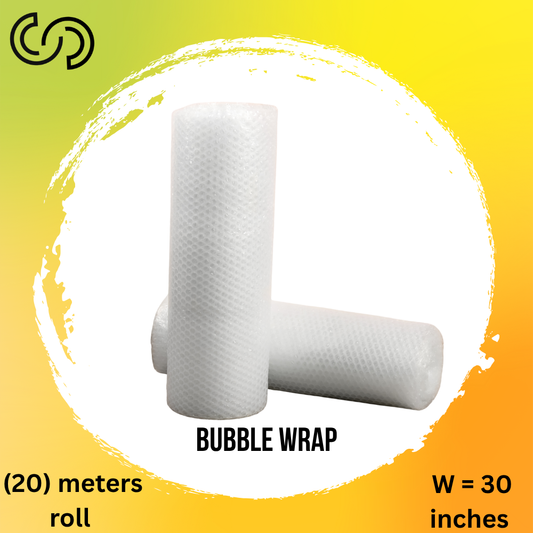 Bubble Wrap Roll By Clev Stores (20 meters) x (30 Inches)